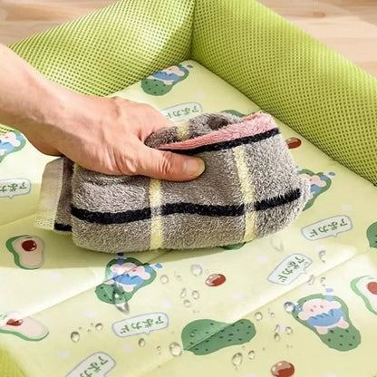 Square Cooling cat Bed Breathable 