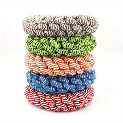 Bite-Resistant &Durable Chew-Proof Rope Knot Dog Toy - Heavy-Duty Interactive Chew Toy for Medium &Large Dogs (Golden Retriever)