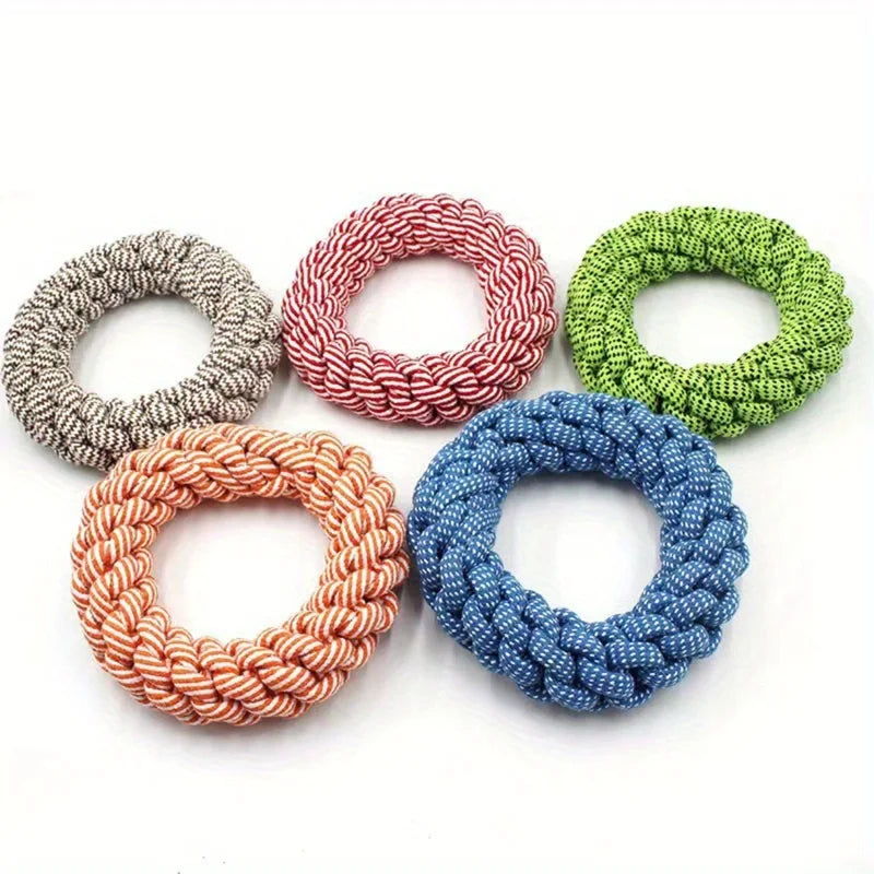Bite-Resistant &Durable Chew-Proof Rope Knot Dog Toy - Heavy-Duty Interactive Chew Toy for Medium &Large Dogs (Golden Retriever)